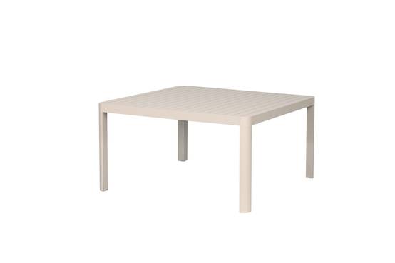 Ecloz - Table de jardin carrée extensible alu sable 6/8 personnes Eno - ECLOZ - Image 4