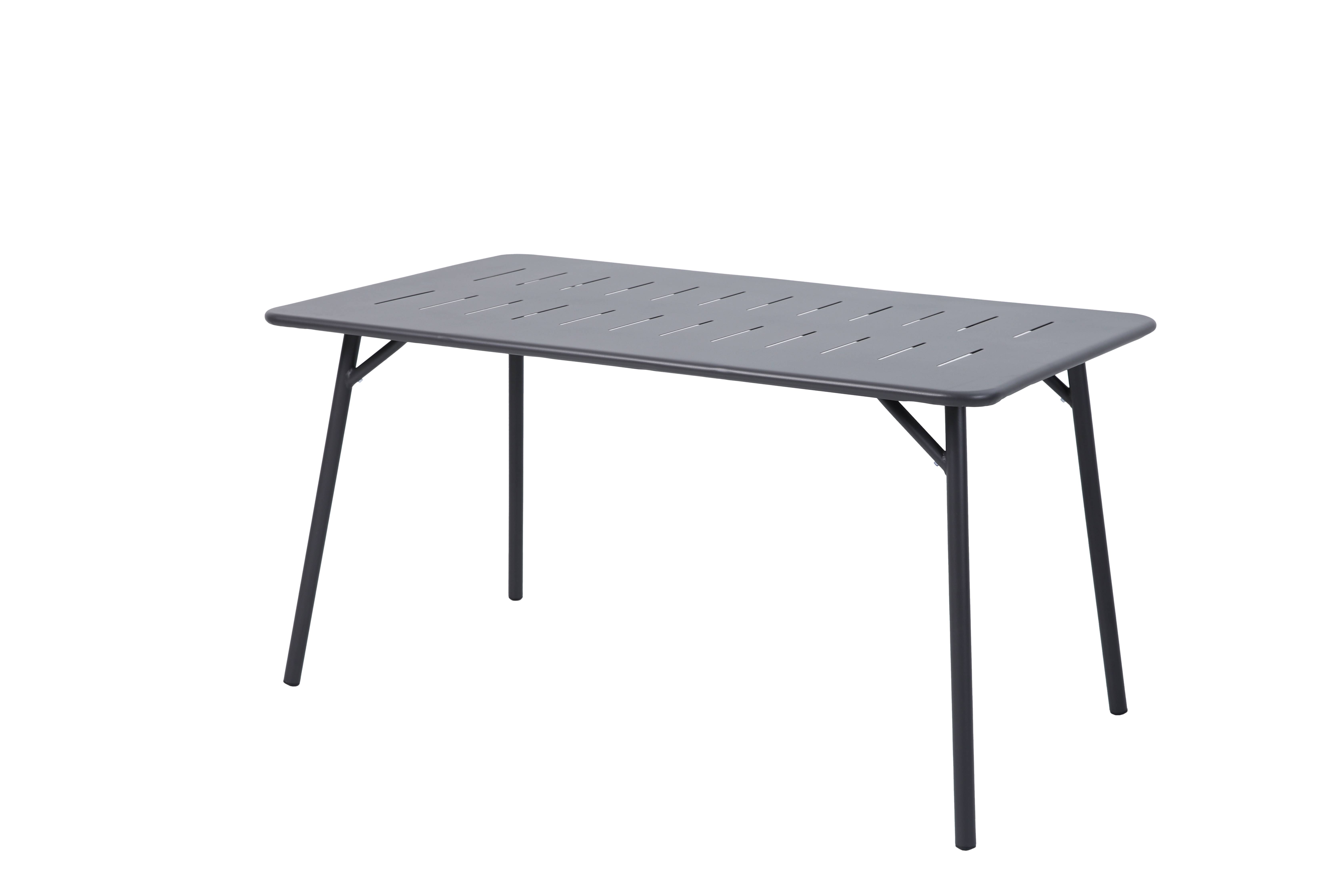 Ecloz - Table de jardin rectangulaire acier verte 4 personnes Eze ECLOZ - Image 3
