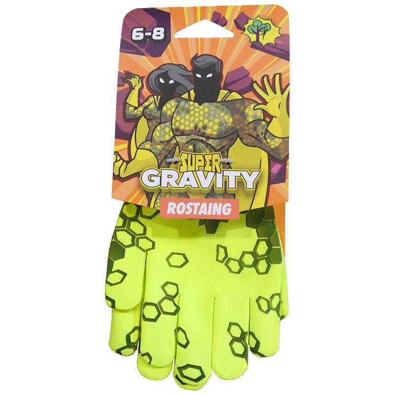 Gants enfant Super Grip SUPERGRAVITY modèle reptilien gris, taille S - Rostaing - Imagen 5