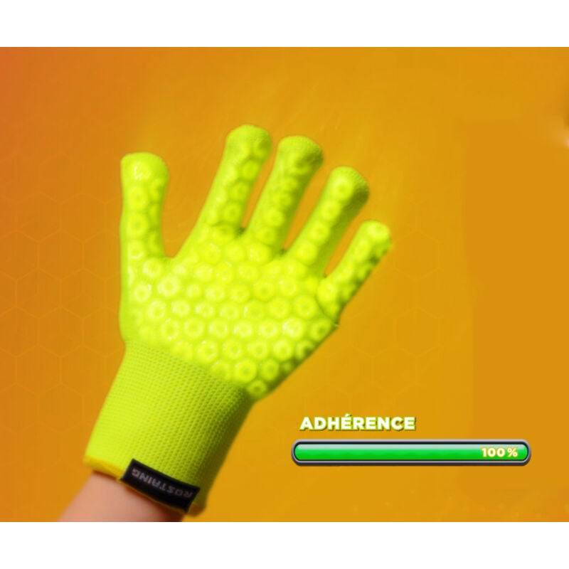 Gants enfant Super Grip SUPERGRAVITY modèle reptilien gris, taille S - Rostaing - Imagen 3
