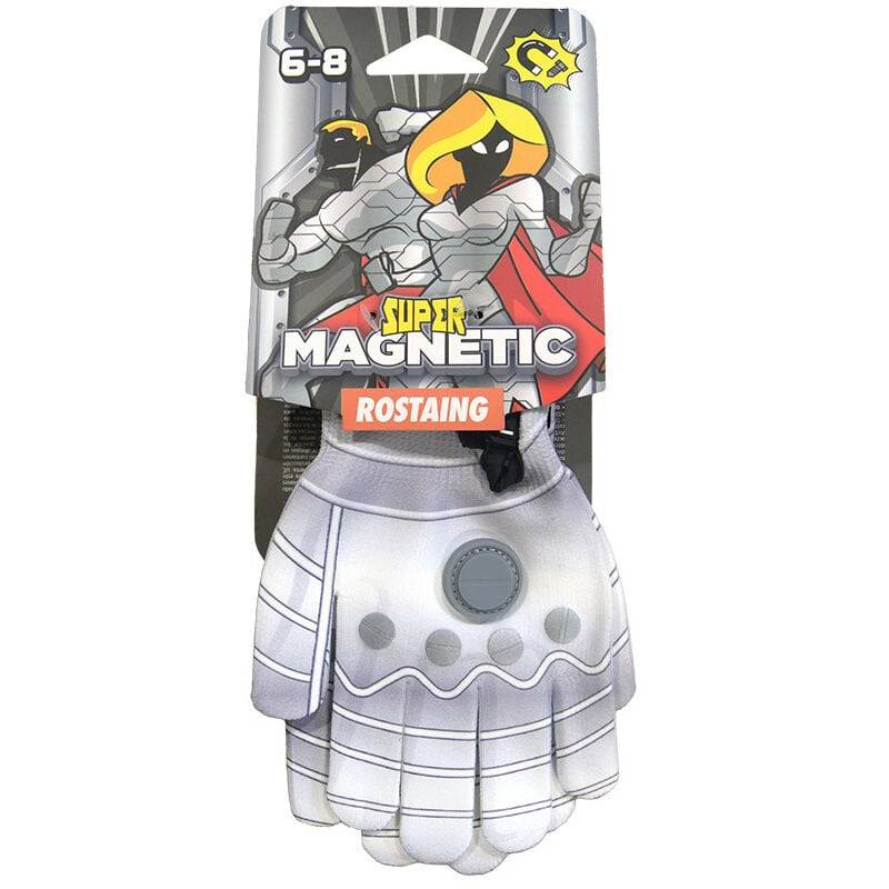 Gants enfant aimantés SUPERMAGNETIC gris taille S - Rostaing - Imagen 1