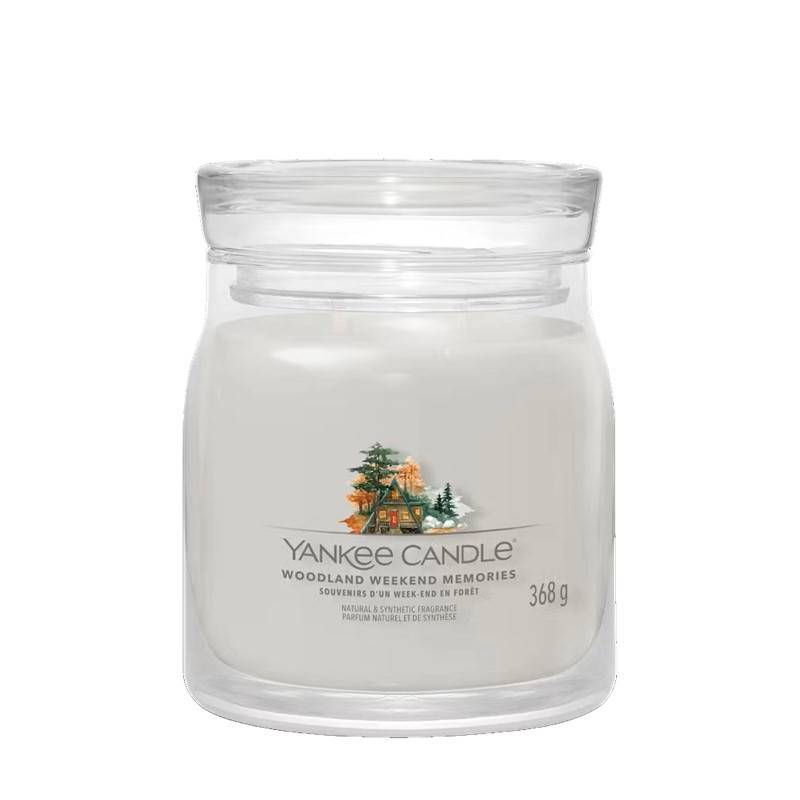 Yankee Candle - Bougie Yankee Candle Woodland Weekend Memories Medium Jar 368 g - Image 2
