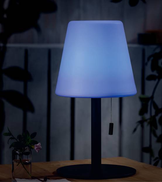 Ecloz - Lampe solaire extérieure à poser LED - ECLOZ - Image 1
