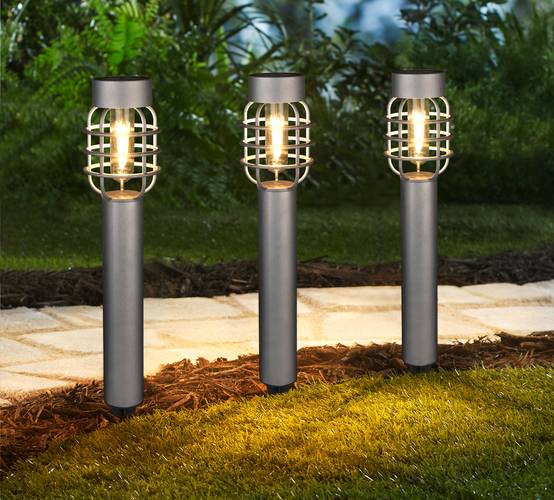 Ecloz - Balise solaire 2 LED tonalité chaude 15 lumens - ECLOZ - Image 1