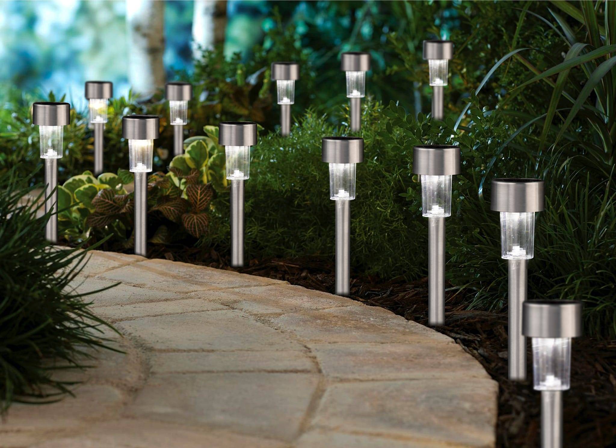 Ecloz - Lot de 10 balises solaires déco - ECLOZ
