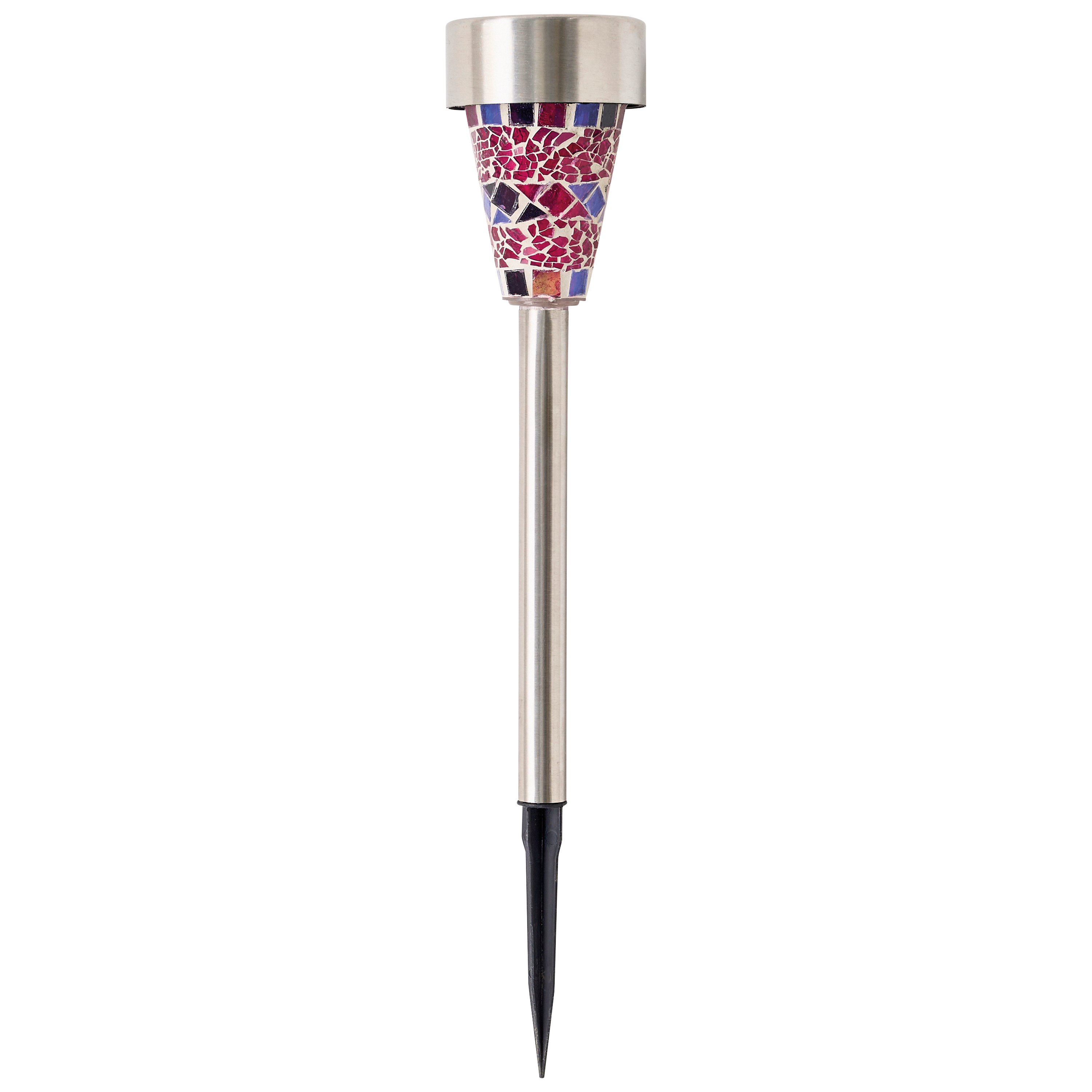 Ecloz - Balise solaire déco plastique 1 lumen rose - ECLOZ - Imagen 3