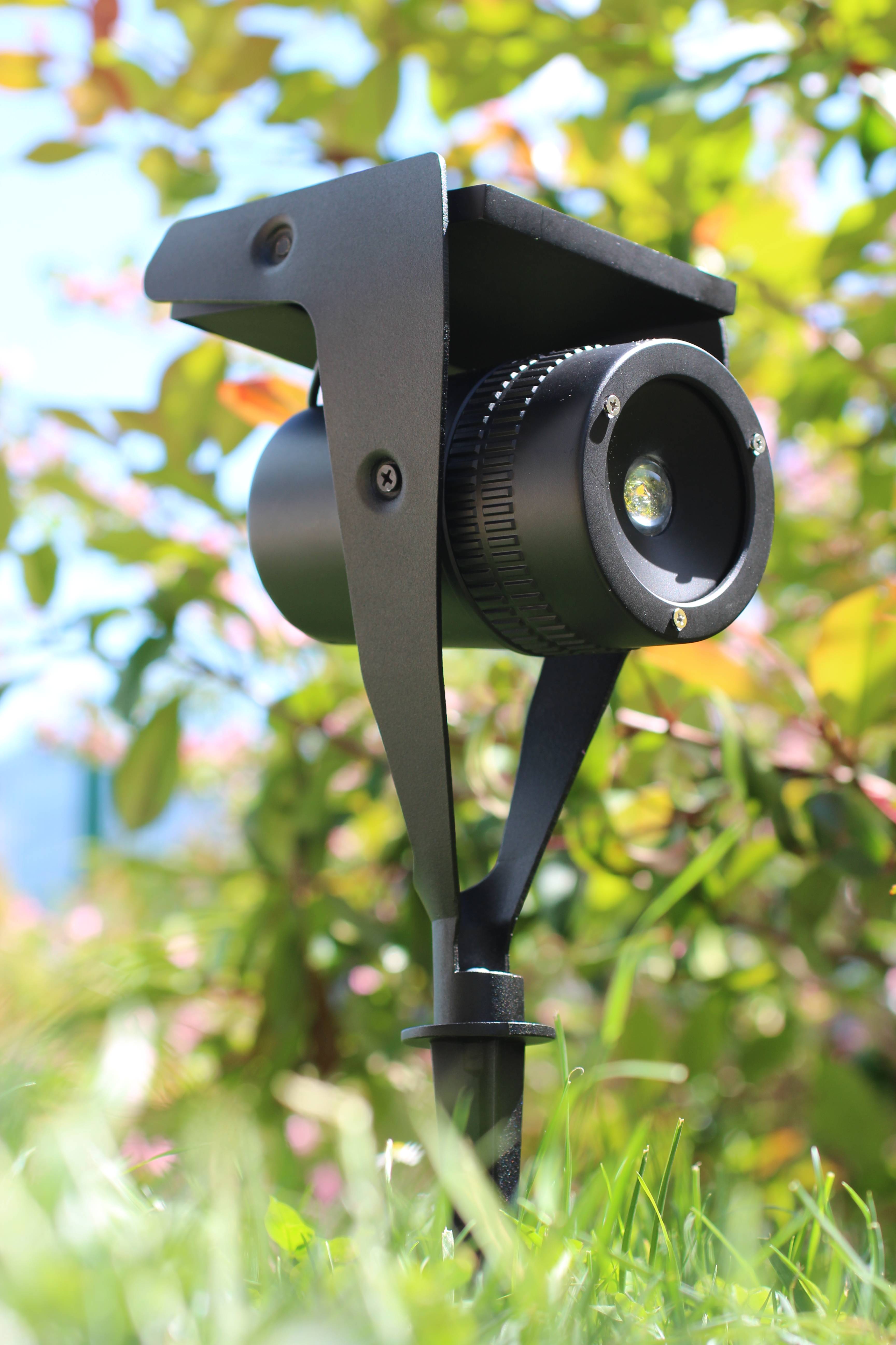 Ecloz - Foco de seguridad para plantar aluminio negro 30 lúmenes - ECLOZ - Imagen 3