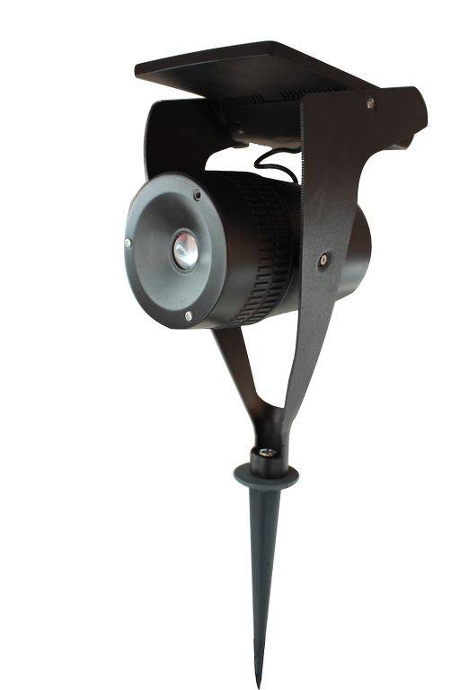 Ecloz - Foco de seguridad para plantar aluminio negro 30 lúmenes - ECLOZ - Imagen 2