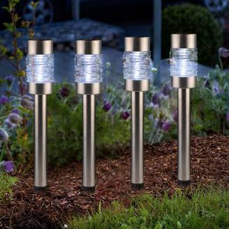 Ecloz - Balise solaire plastique verre vague 5 lumens - ECLOZ