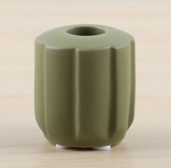 Ecloz - Bougeoir fleur vert - ECLOZ