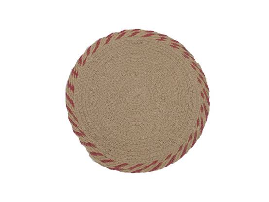 Ecloz - Set de table rond bicolore orange - ECLOZ