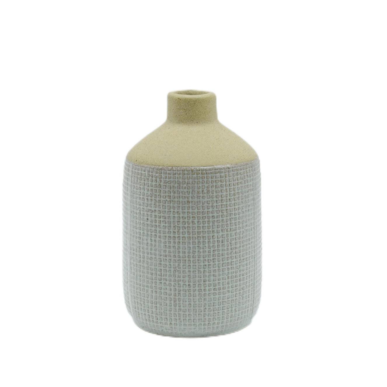 Ecloz - Vase bi-matière beige - ECLOZ
