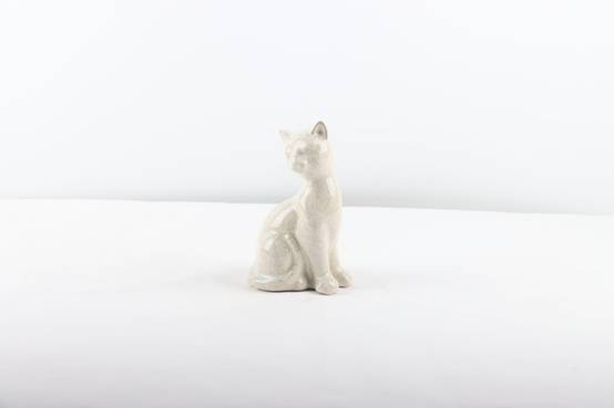 Ecloz - Chat assis en céramique - ECLOZ