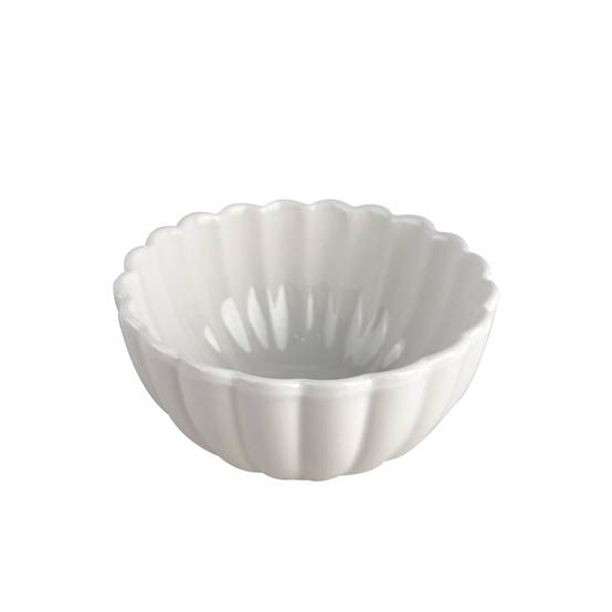 Ecloz - Coupelle fleur blanche H. 6,5 cm - ECLOZ