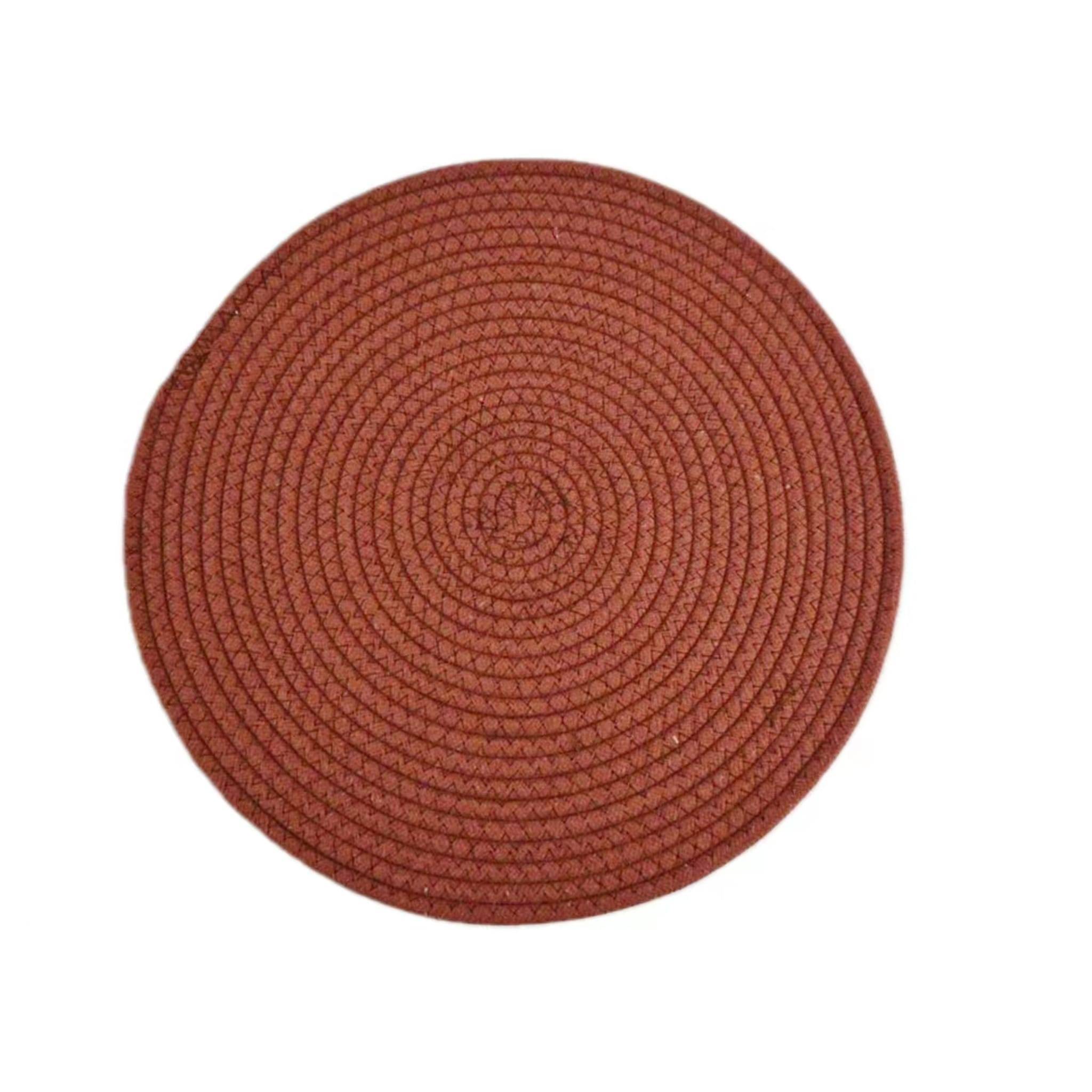 Ecloz - Set de table en coton terracotta - ECLOZ