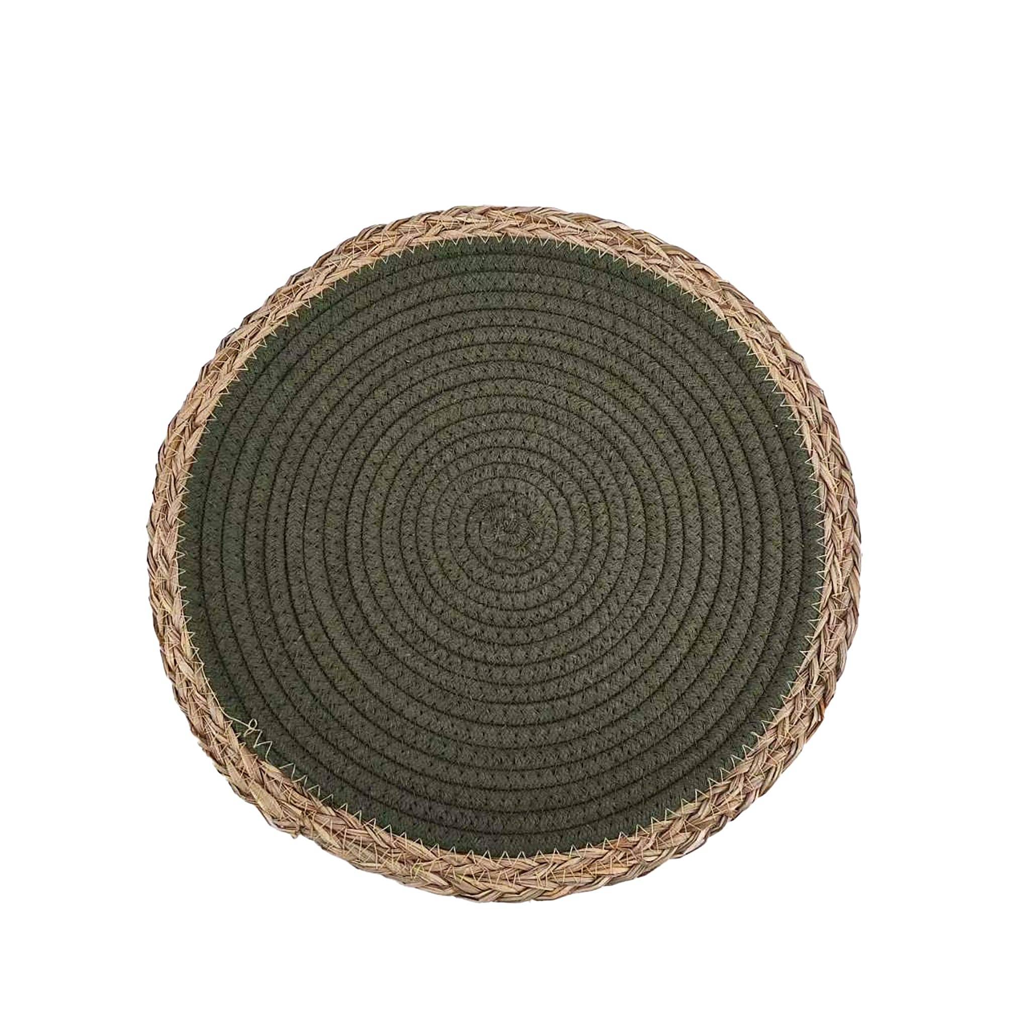 Ecloz - Set de table coton vert - ECLOZ
