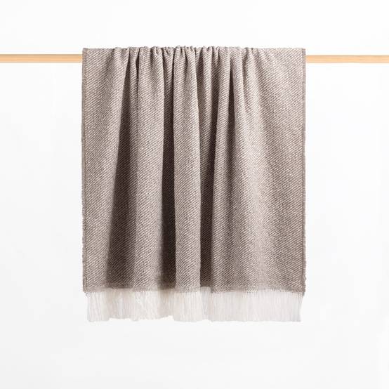 Ecloz - Plaid marron - ECLOZ