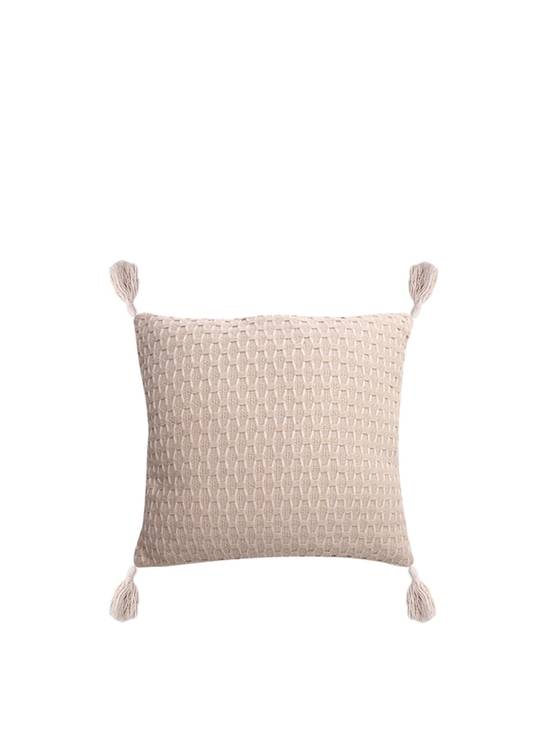 Ecloz - Coussin beige relief - ECLOZ