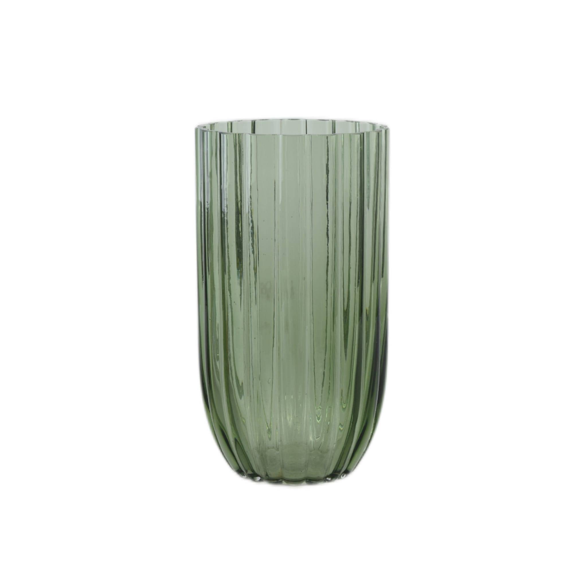 Ecloz - Vase vert ondulé - ECLOZ