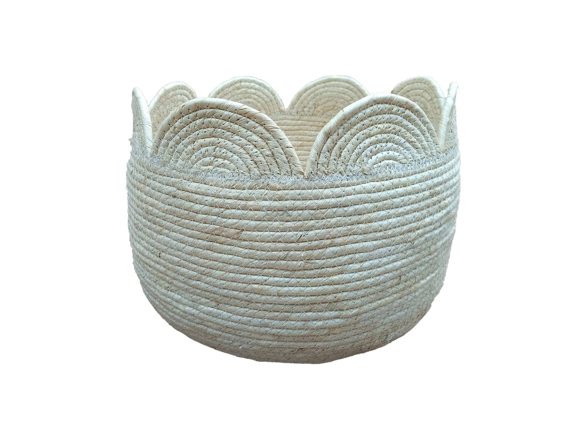 Ecloz - Panier fleurs écru Ø 34 cm - ECLOZ