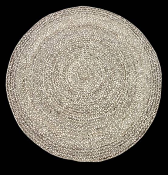 Ecloz - Tapis rond tressé Ø 120 cm - ECLOZ