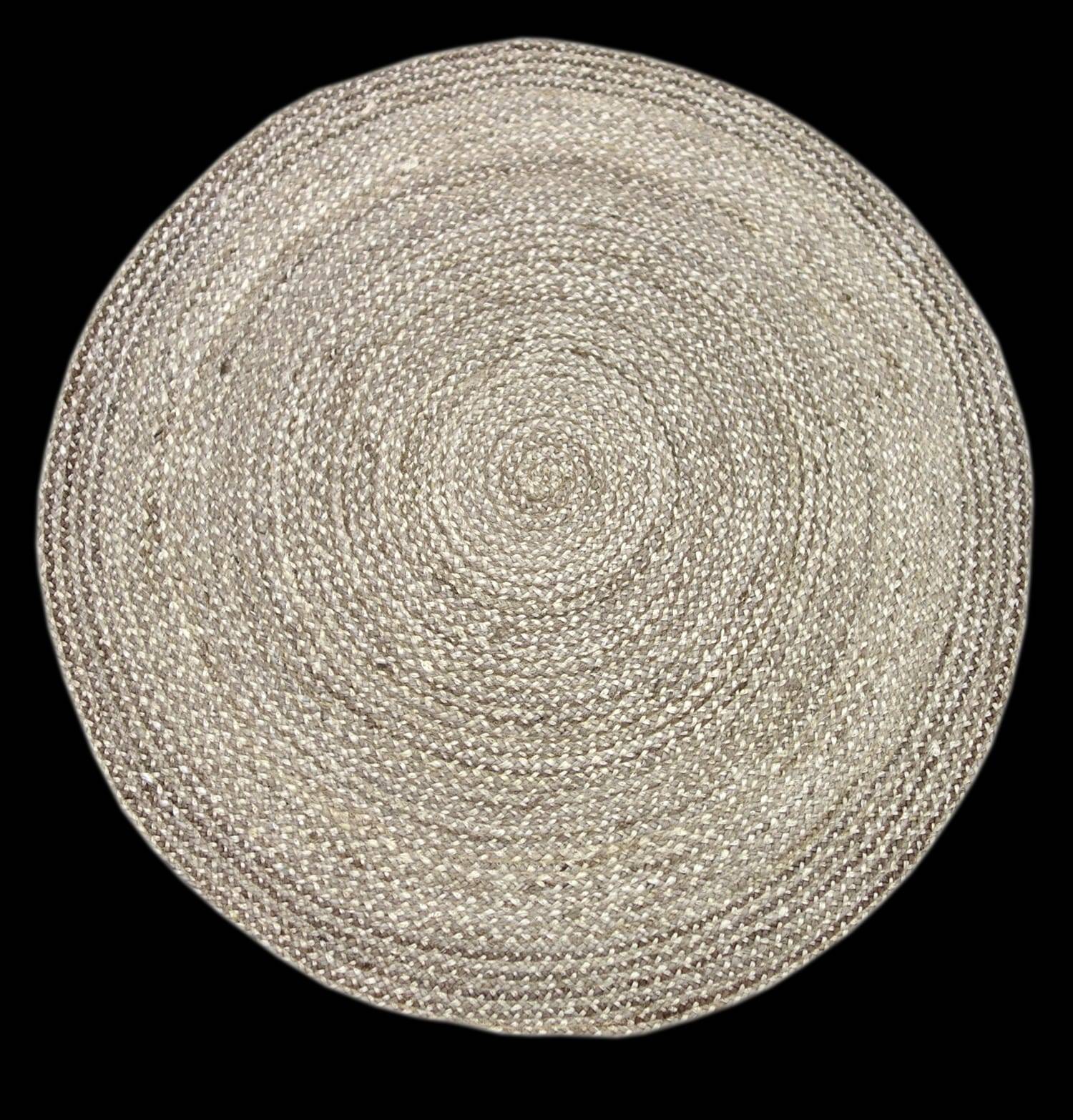 Ecloz - Tapis rond tressé Ø 120 cm - ECLOZ