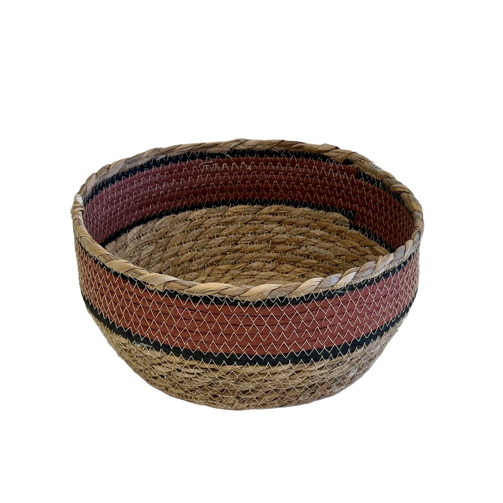 Ecloz - Panier rond noir bordeaux Ø 26 cm - ECLOZ