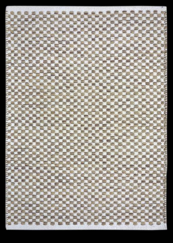 Ecloz - Tapis beige en coton 80x50 - ECLOZ