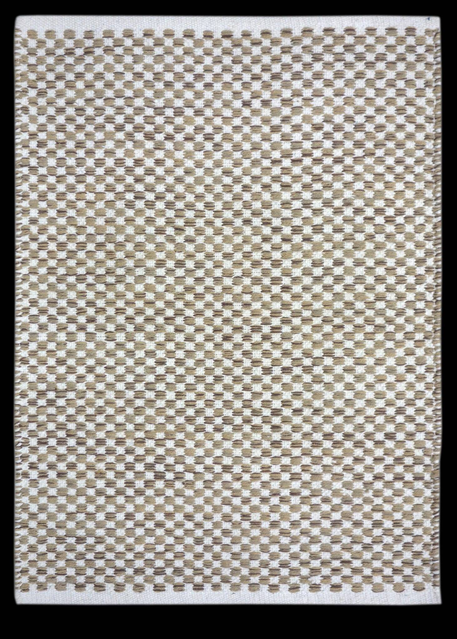 Ecloz - Tapis beige en coton 80x50 - ECLOZ