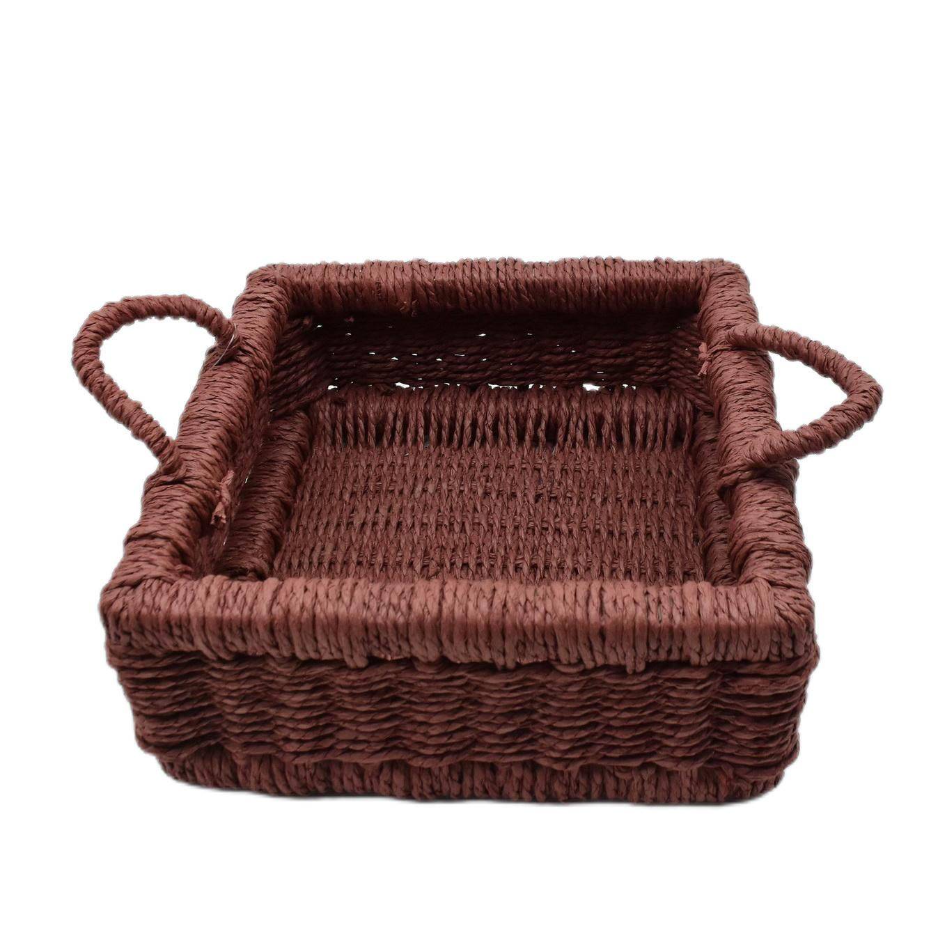 Ecloz - Panier à anse bordeaux - ECLOZ