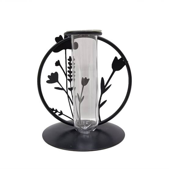 Ecloz - Soliflore verre et métal fleur petit modèle - ECLOZ
