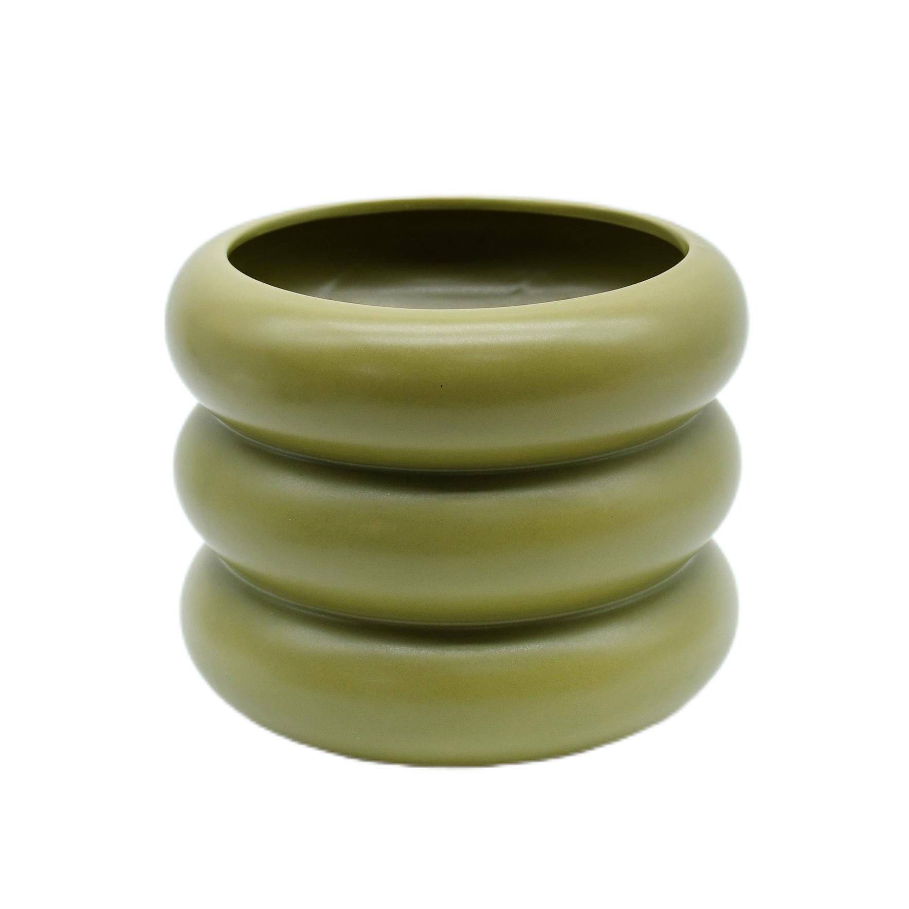 Ecloz - Vase boudin vert - ECLOZ