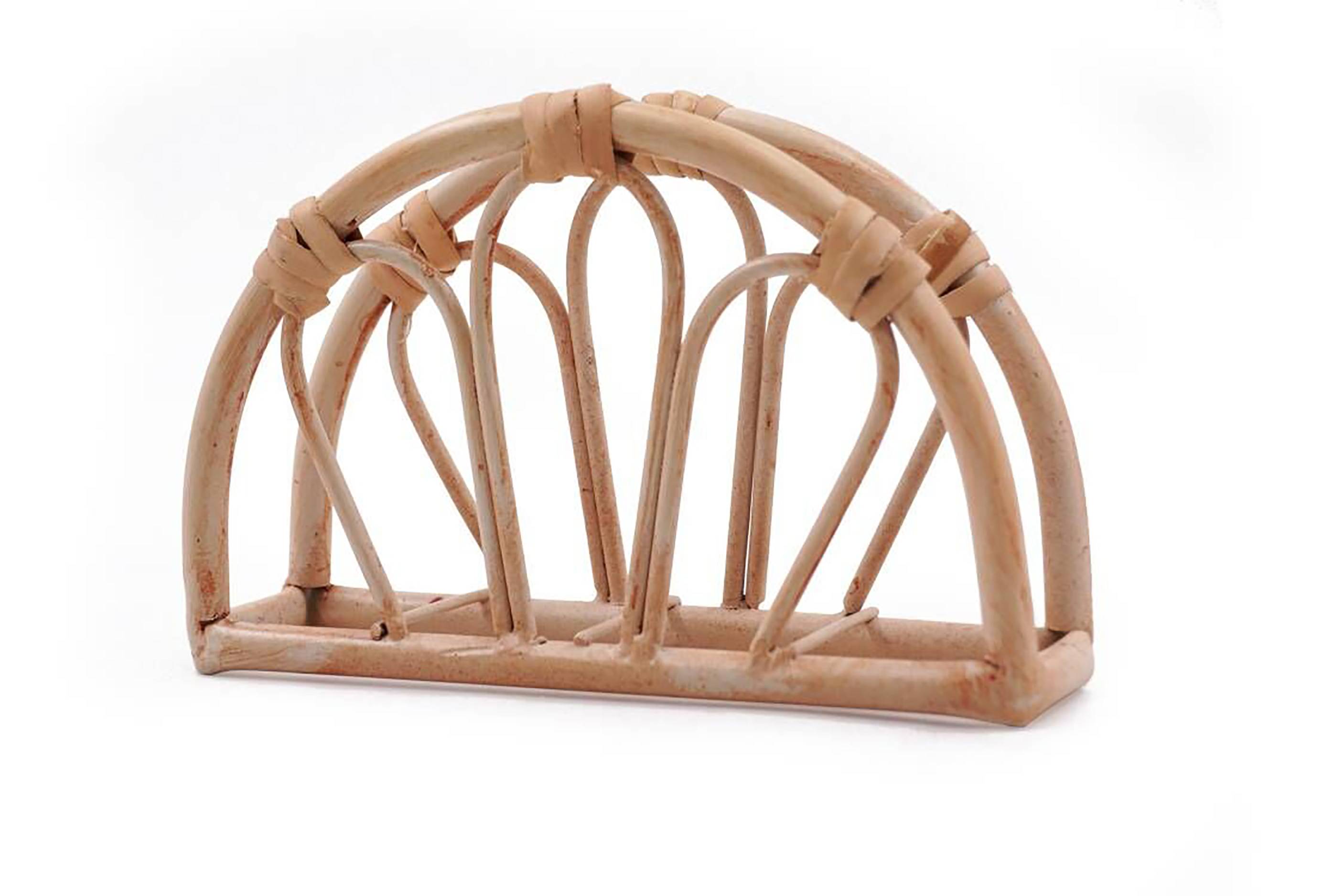 Ecloz - Porte-serviettes effet rotin - ECLOZ