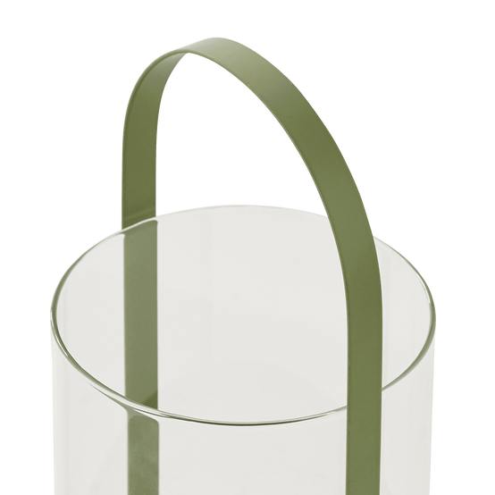 Ecloz - Lanterne métal vert H. 26 cm - ECLOZ - Image 2