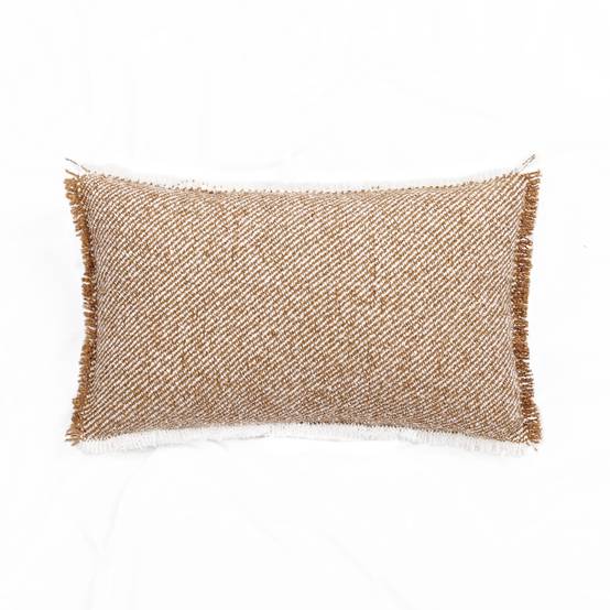 Ecloz - Coussin marron clair 50x30 cm - ECLOZ