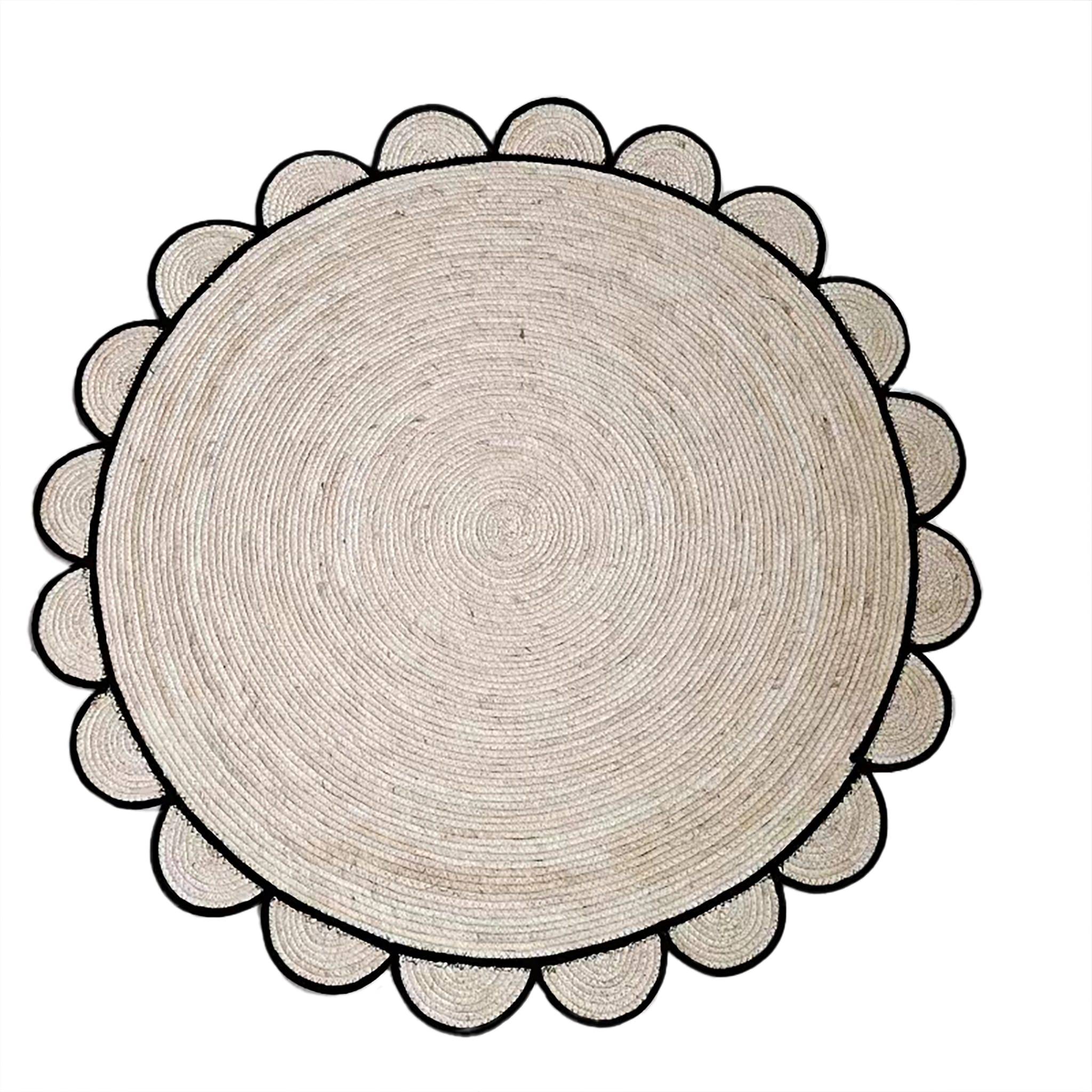 Ecloz - Tapis forme fleur Ø 120 cm - ECLOZ