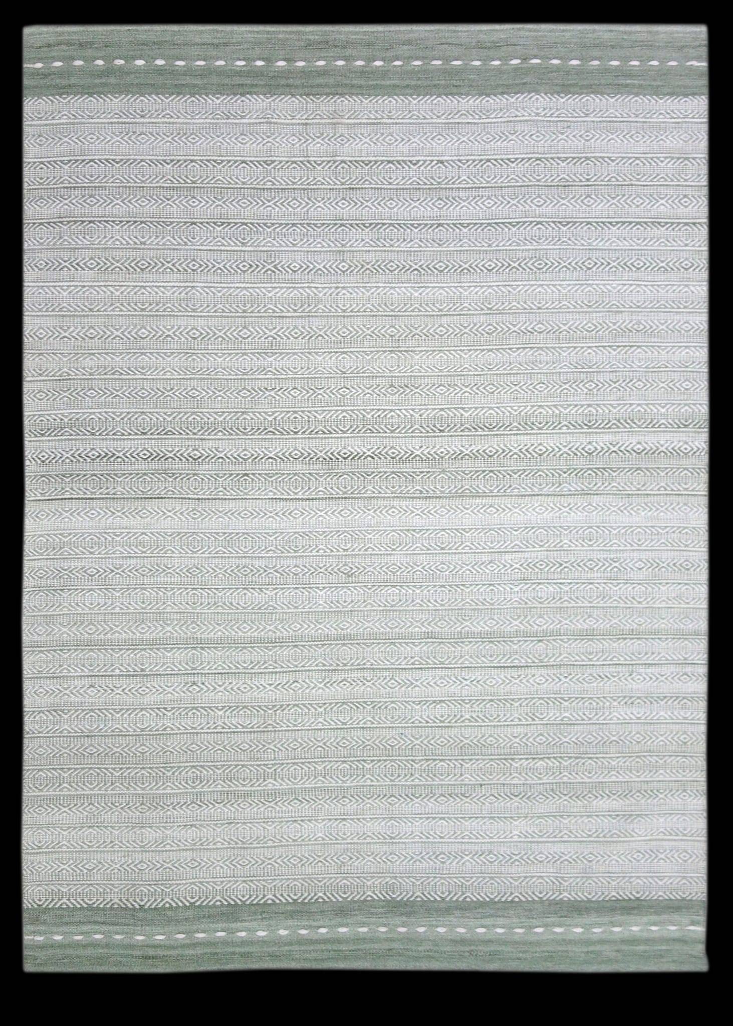 Ecloz - Tapis à motif 200x140 vert - ECLOZ