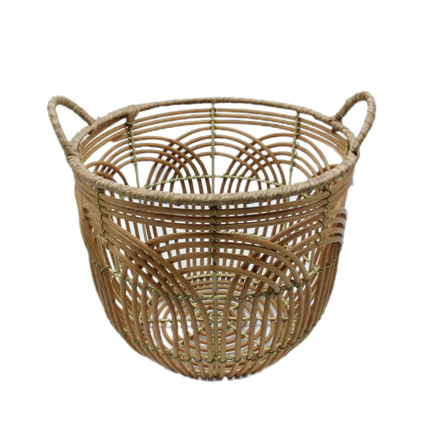 Ecloz - Cesta efecto ratán modelo pequeño - ECLOZ