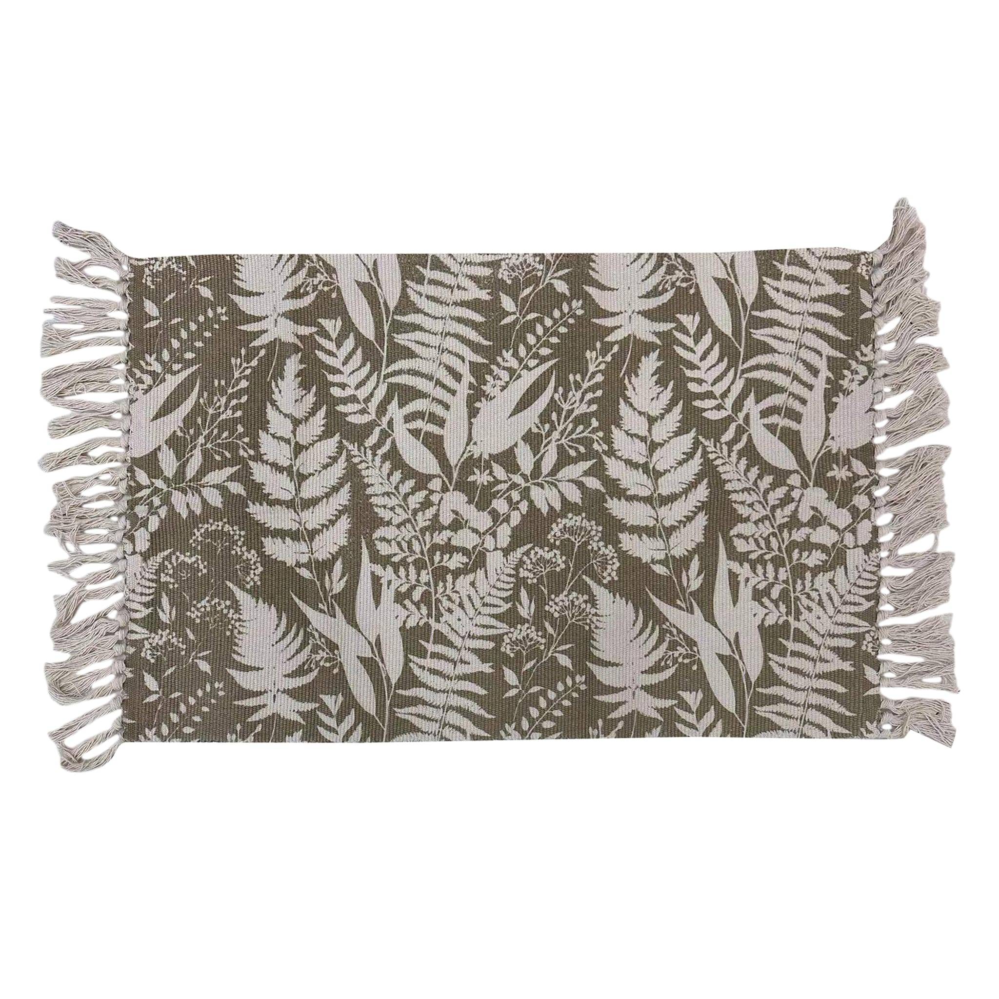 Ecloz - Tapis feuille vert - ECLOZ