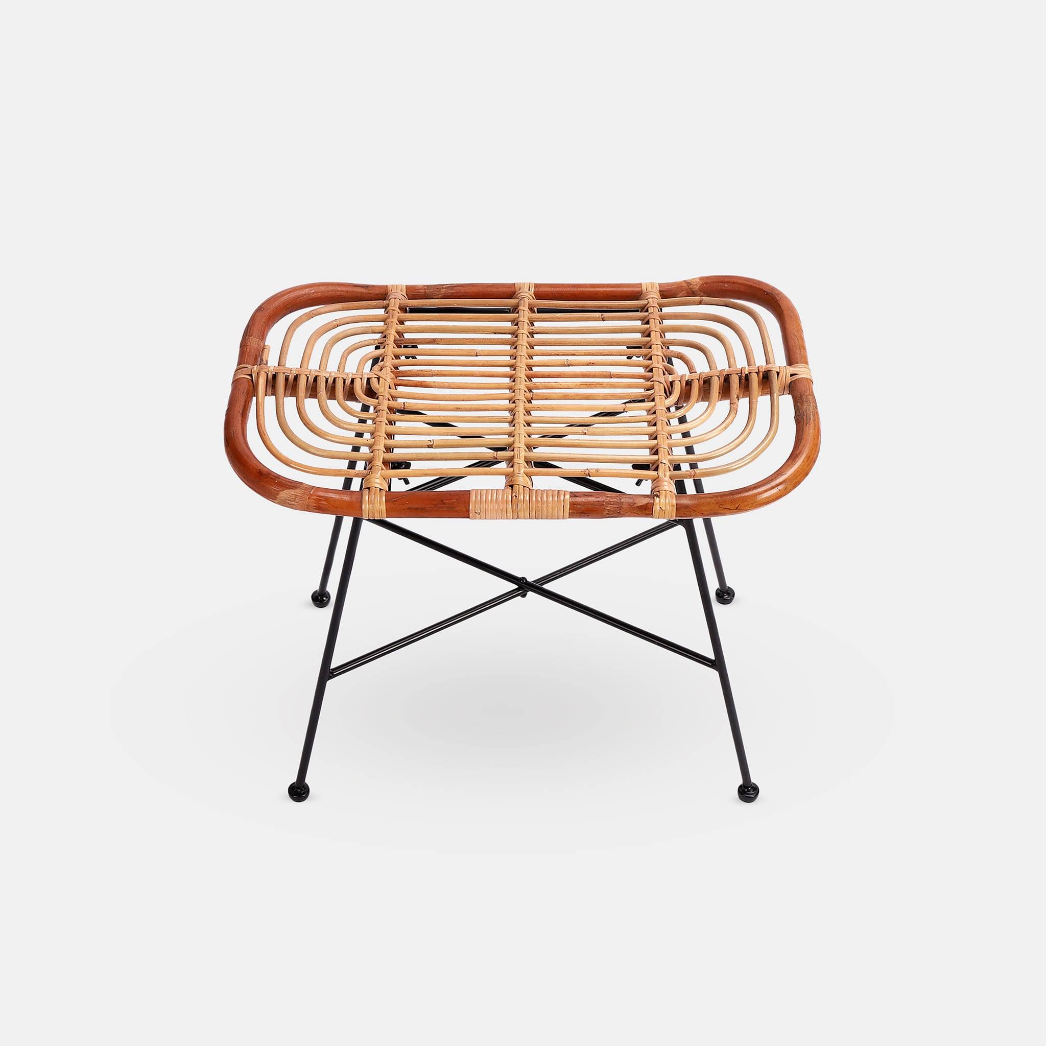 Ecloz - Tabouret en rotin - ECLOZ