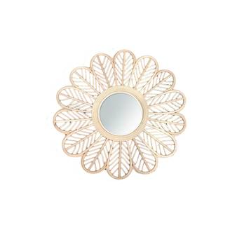 Ecloz - Miroir naturel fleurs Ø 49 cm - ECLOZ