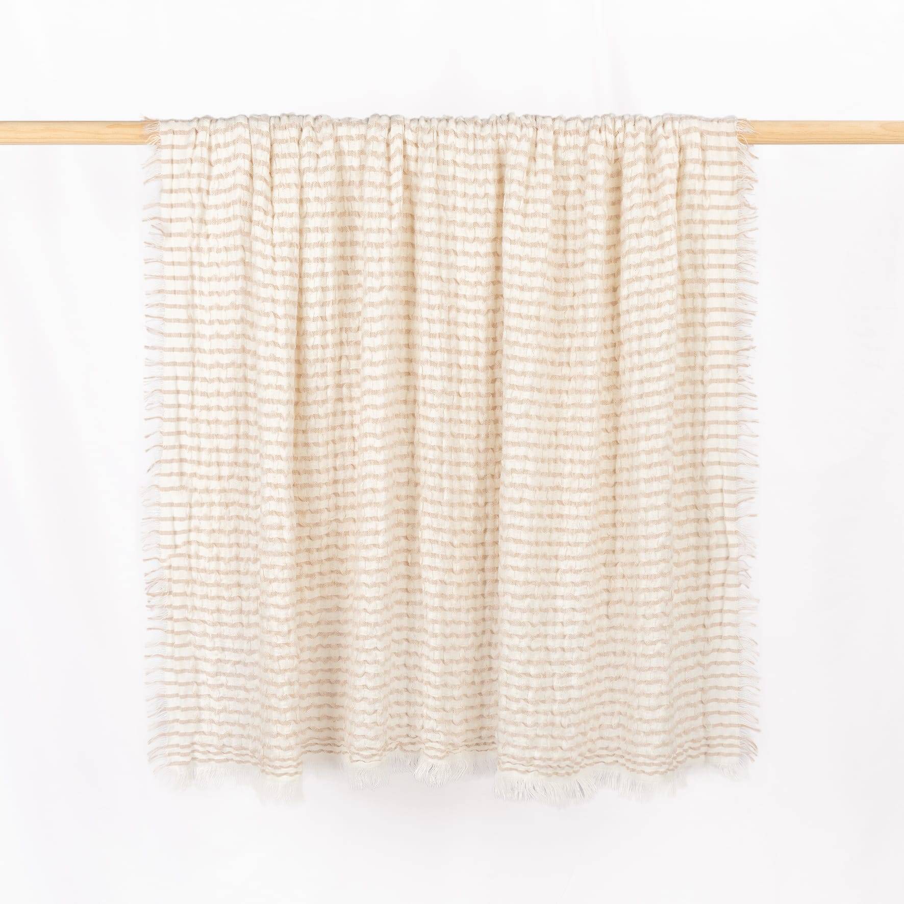 Ecloz - Plaid gofrado crudo - ECLOZ