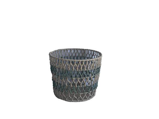 Ecloz - Corbeille bicolore verte H. 20,5 cm - ECLOZ - Image 2