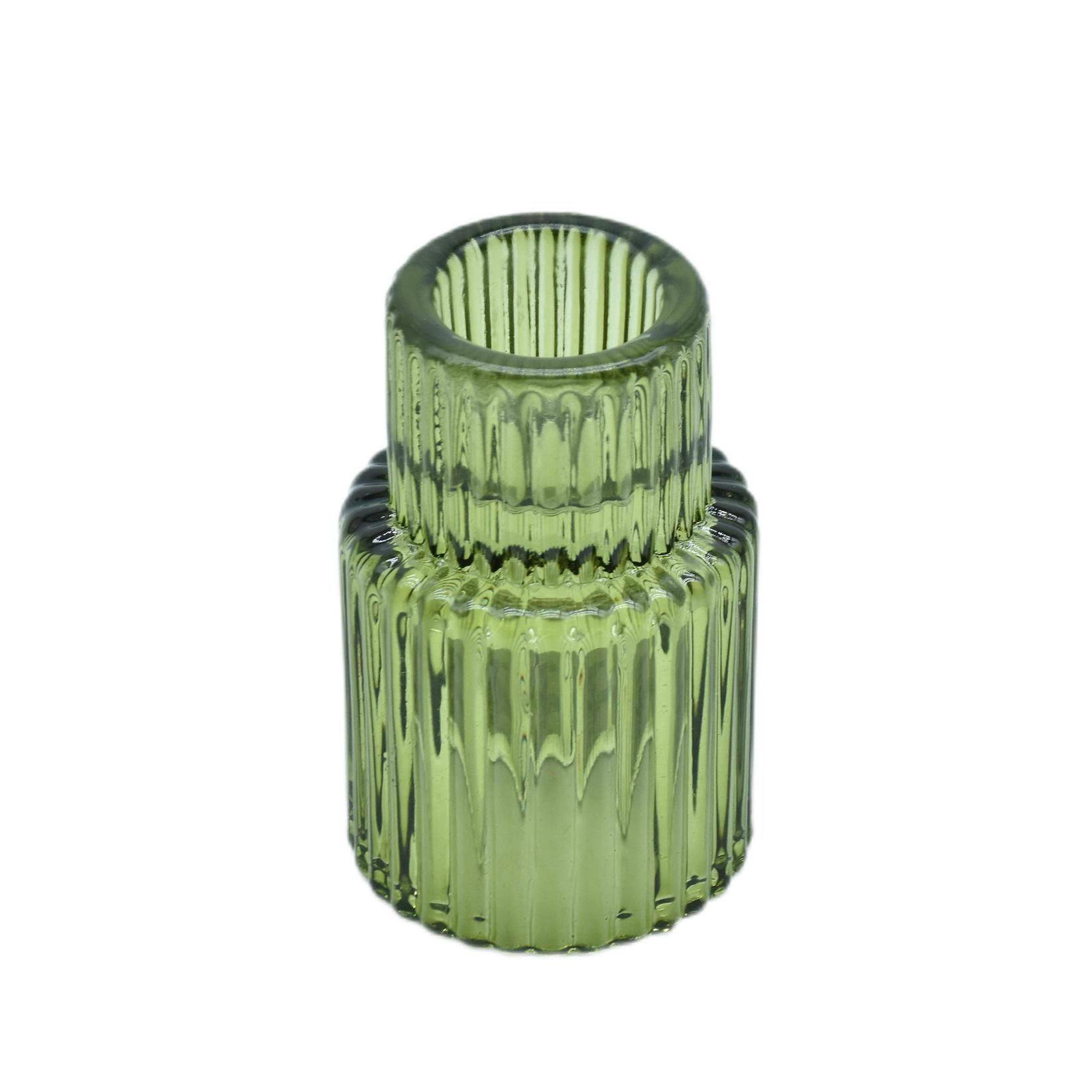Ecloz - Bougeoir vert H. 7 cm - ECLOZ