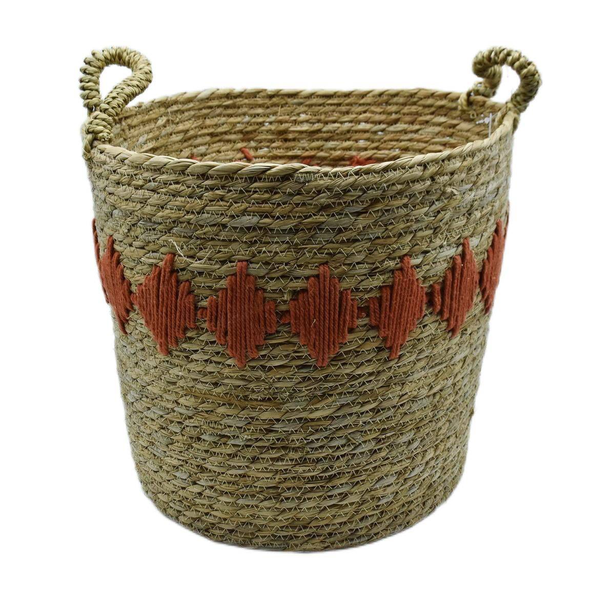 Ecloz - Panier losanges orange - ECLOZ