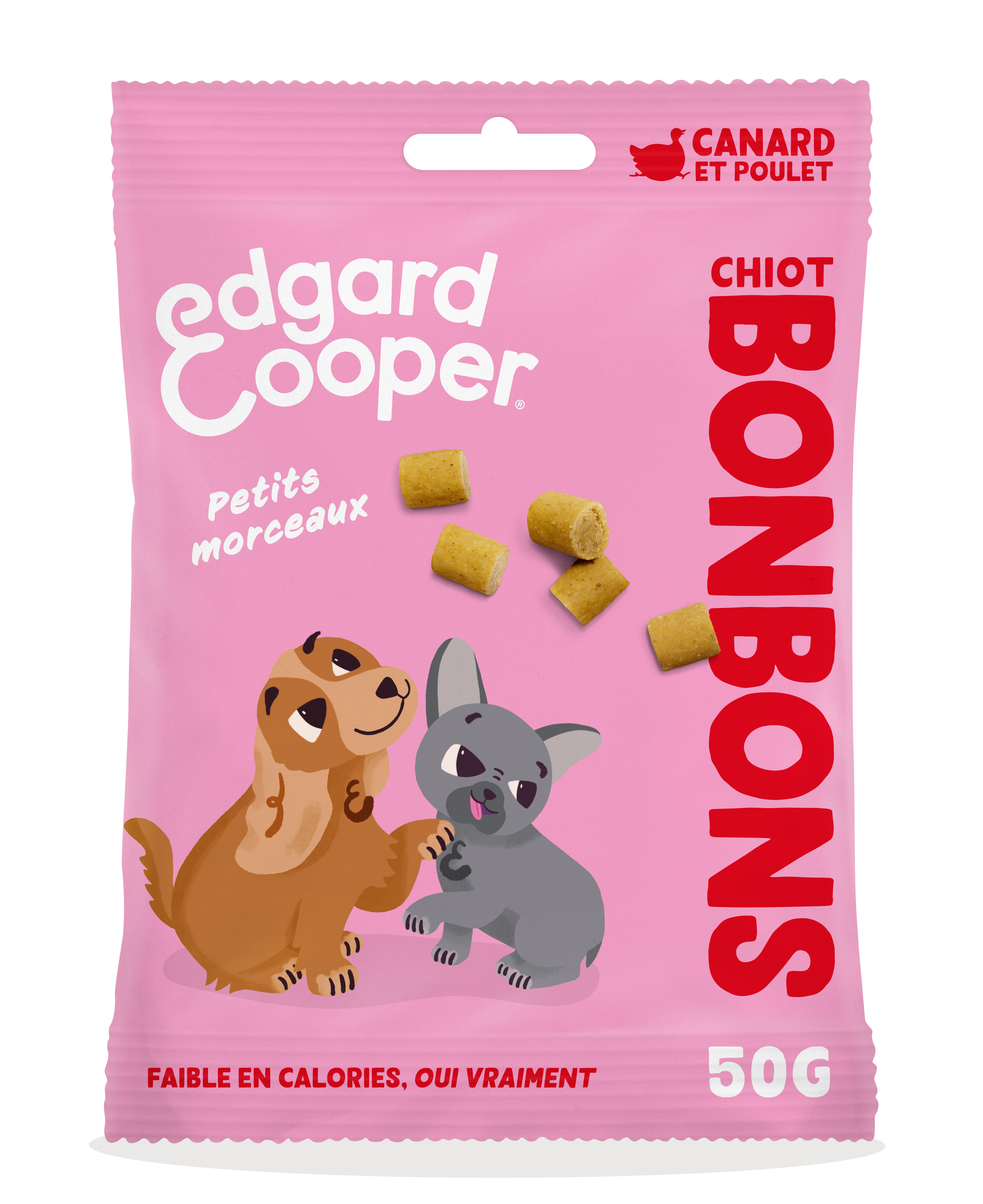 Edgard & Cooper - Friandise bonbon chiot sans céréales canard poulet - Edgard & Cooper