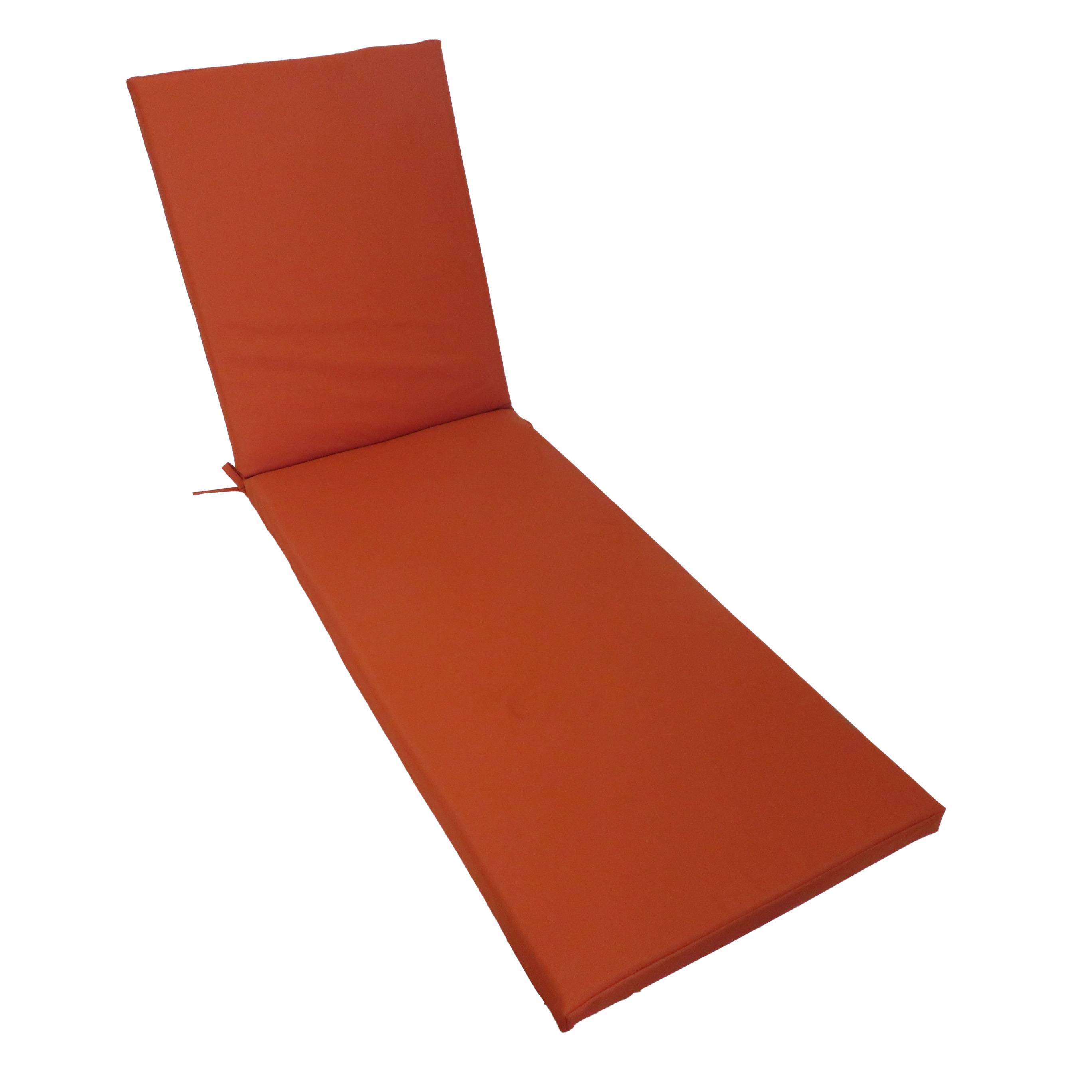 Ecloz - Cojín para tumbona impermeable de policotón tomette ECLOZ