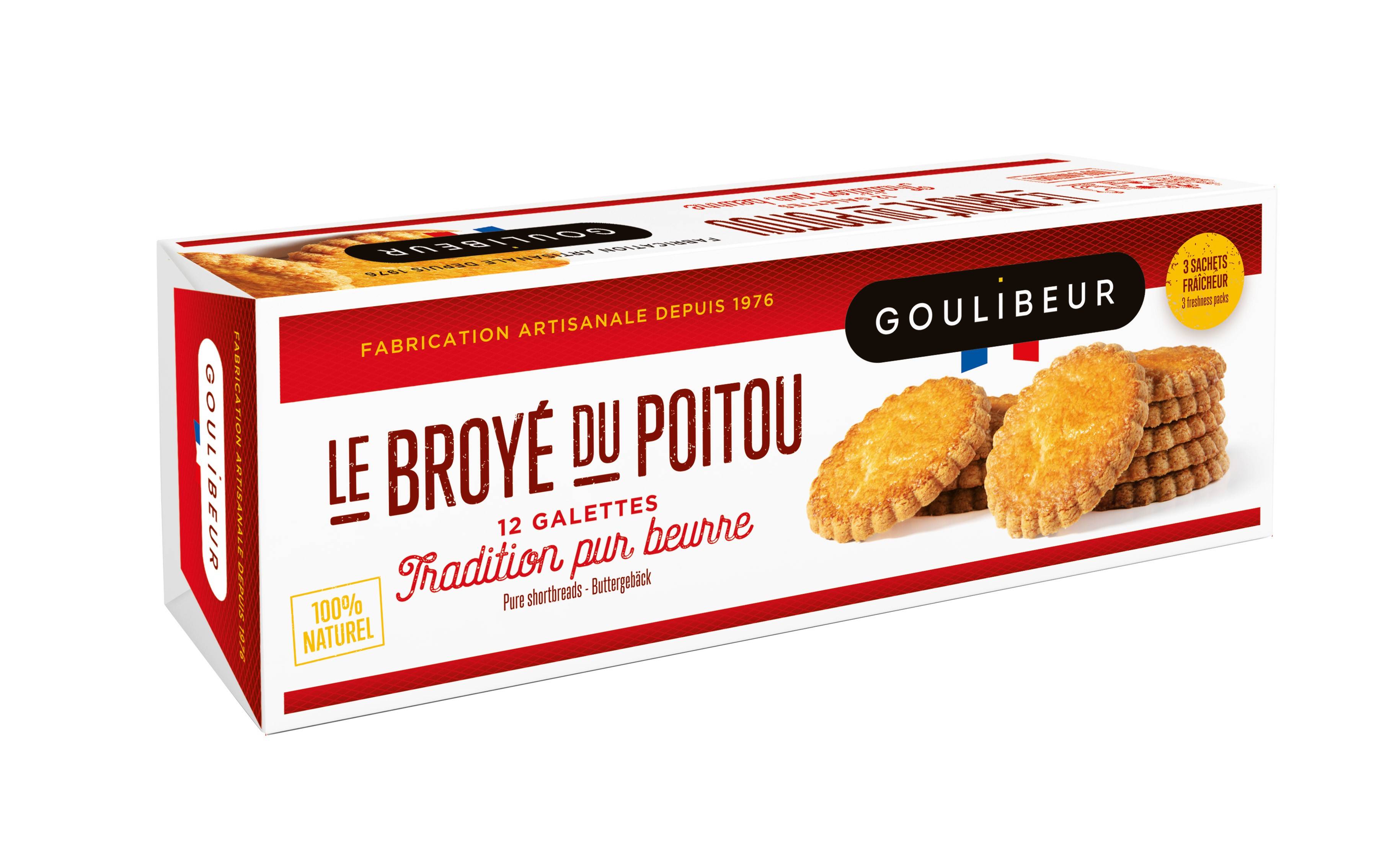 Goulibeur - Galettes pur beurre x12 220 g - Goulibeur - Imagen 1