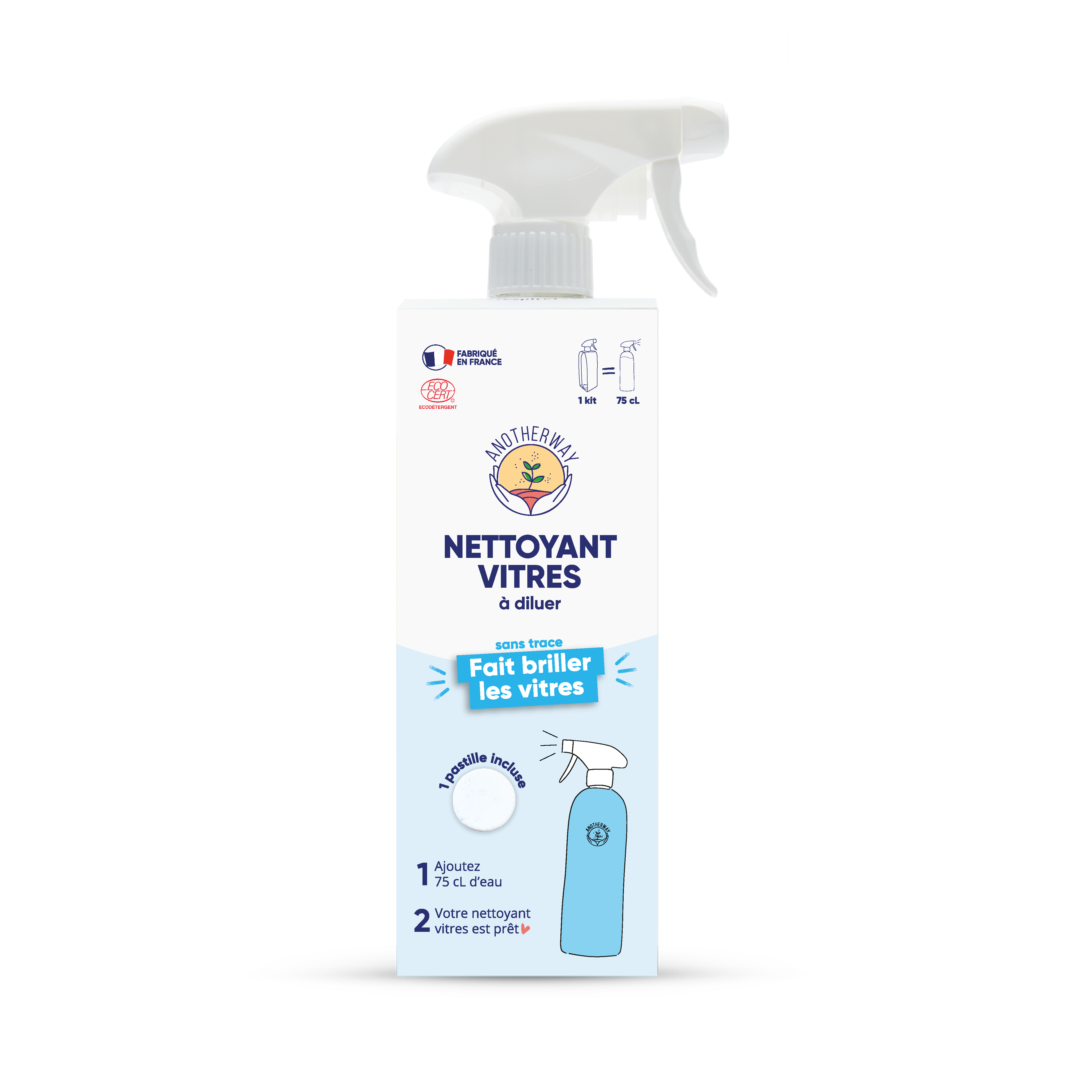 Kit de demarrage nettoyant vitres