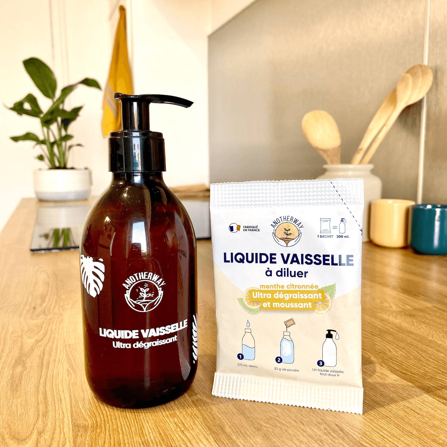 Anotherway - PACK LIQUIDE VAISSELLE A DILUER - Imagen 3